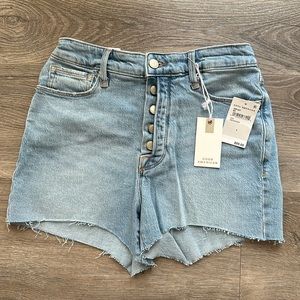NWT Good American Denim Shorts
